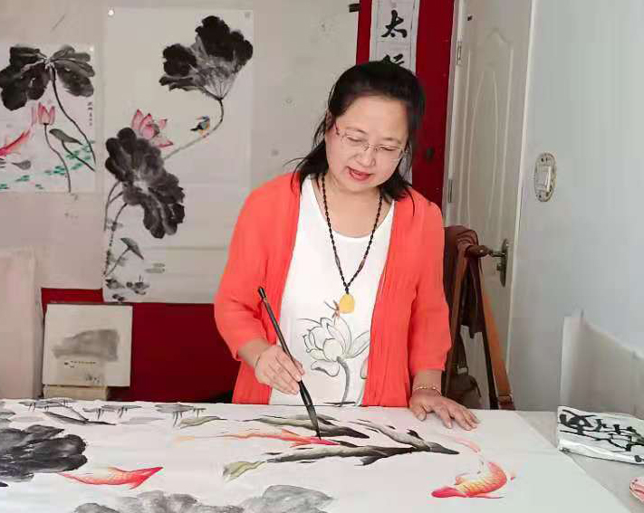 中國當(dāng)代實(shí)力派書畫名家——李紅